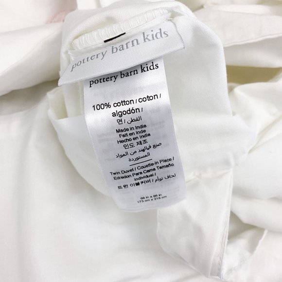 Pottery Barn Kids Bedding Pottery Barn Kids Zoey Pom Pom Duvet